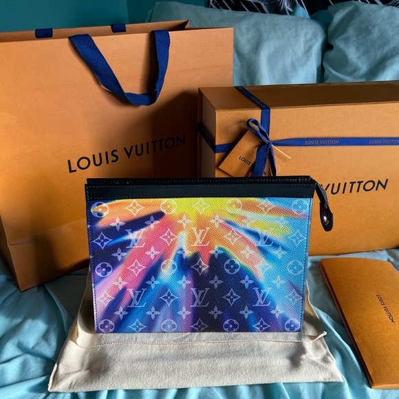 SUNSET MONOGRAM POCHETTE VOYAGE MM M45941 - Picture 2 of 13